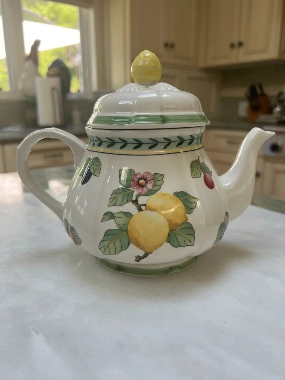 Villeroy & Bock French Garden Fleurence Teapot and Lid